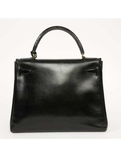 Kelly 28 HERMES cuir box et alligator