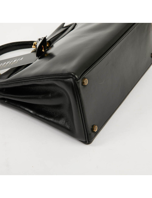 Kelly 28 HERMES cuir box et alligator