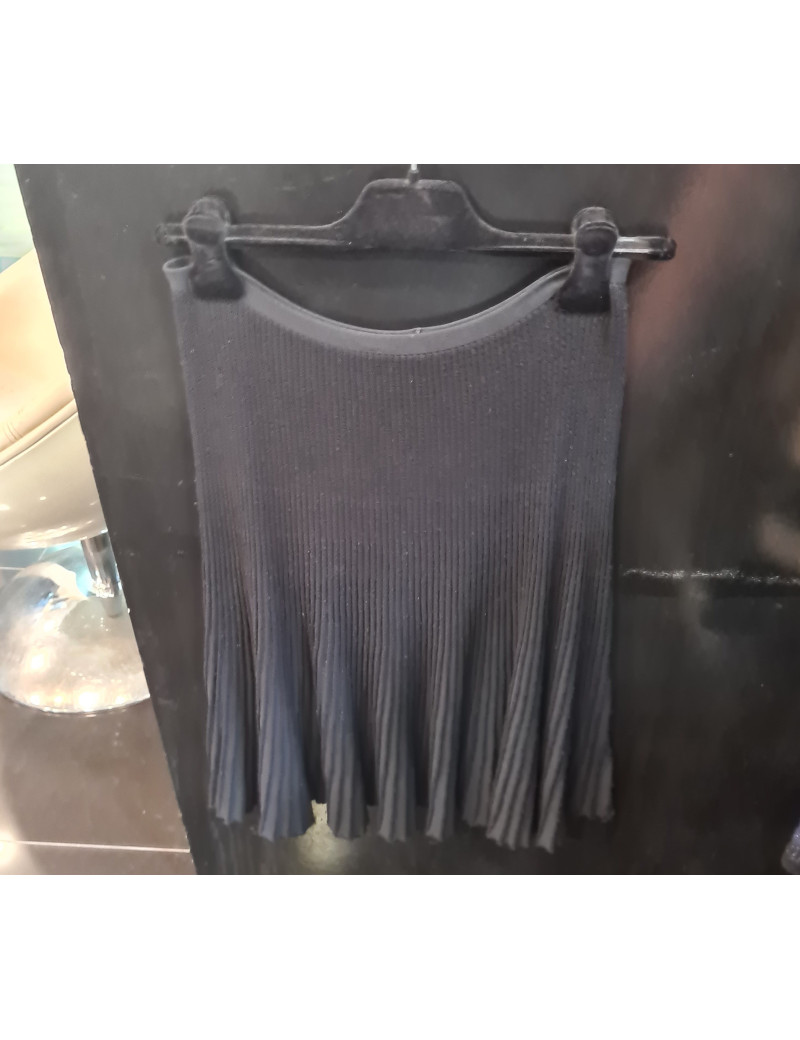 Jupe ALAIA TS noire plissée