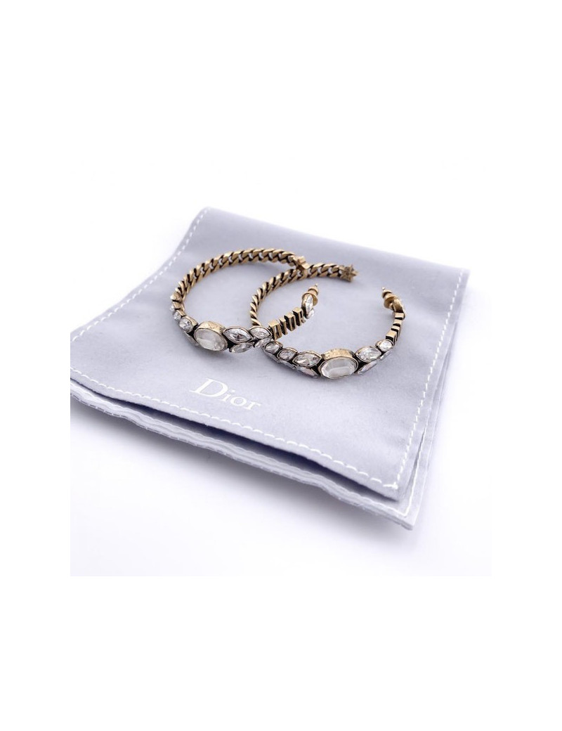 Boucles d'oreille DIOR créoles