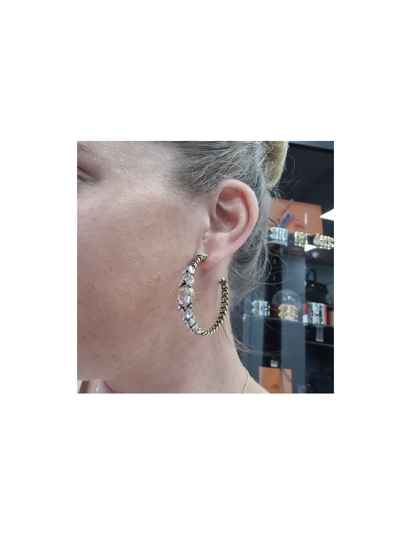 Boucles d'oreille DIOR créoles