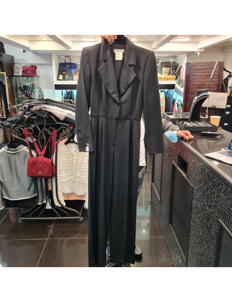 Combinaison T36 YVES SAINT LAURENT laine noire