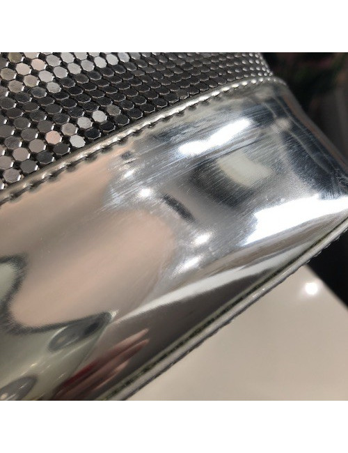 Sac PACO RABANNE cotte de maille argent