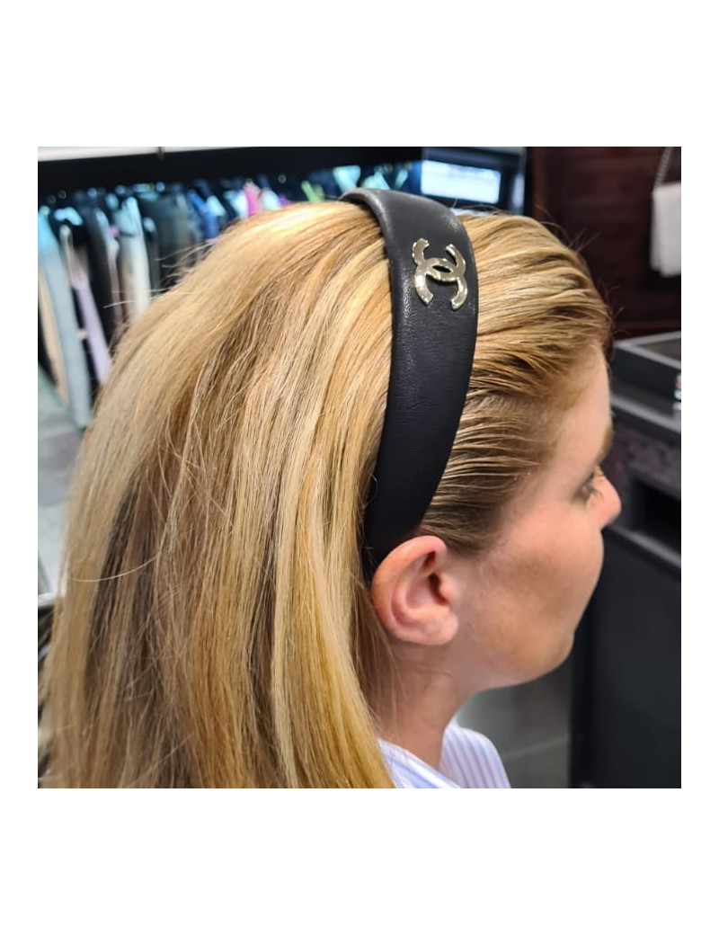 Serre tête CHANEL noir