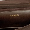 Chanel vintage brown jersey bag
