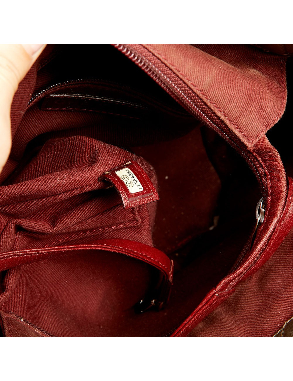 CHANEL Copper Quilted Leather Bucket Bag