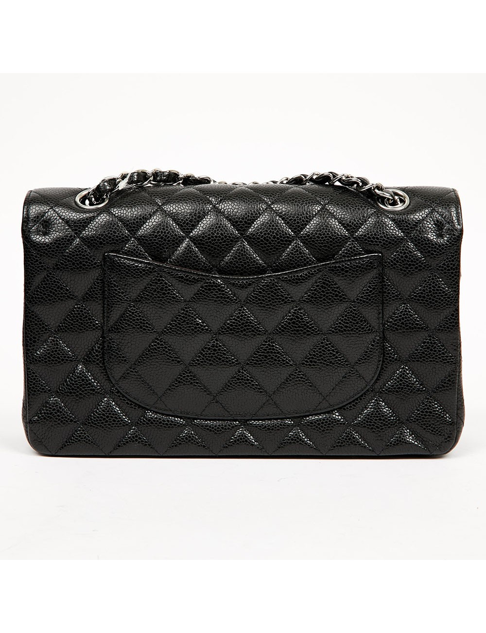 Timeless CHANEL cuir caviar noir