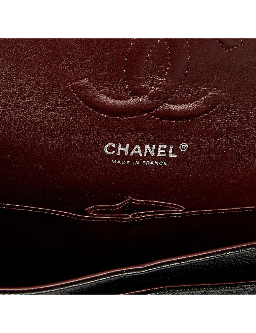 Timeless CHANEL cuir caviar noir