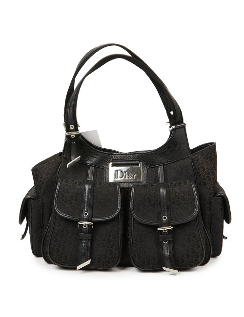 Sac DIOR monogram noir