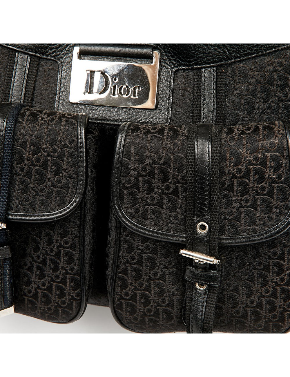 Sac DIOR monogram noir