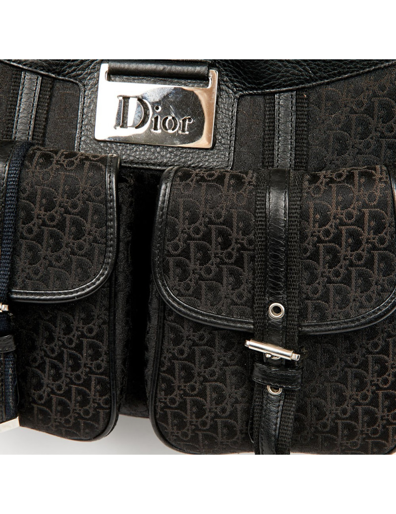 Sac DIOR monogram noir