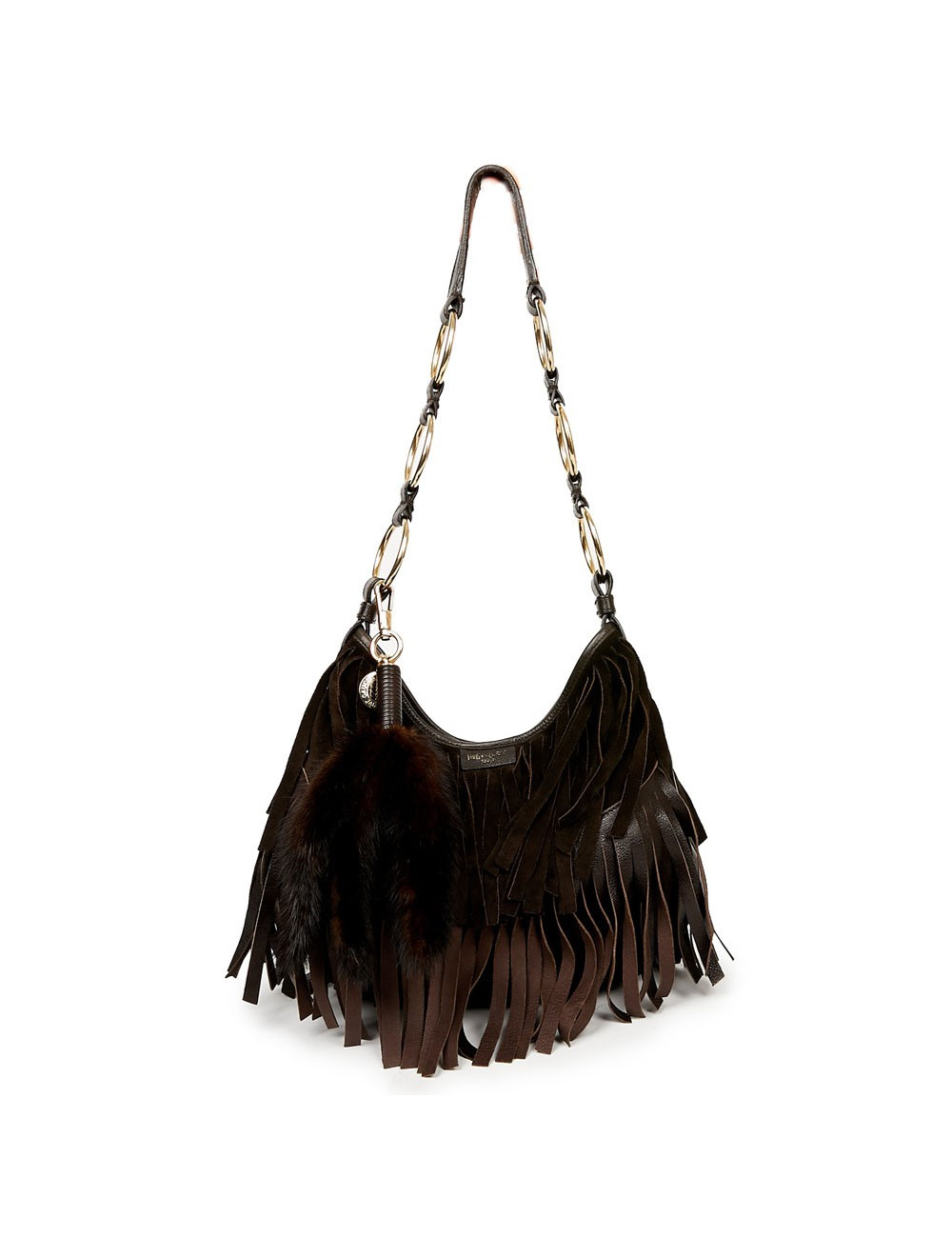 Besace franges YSL SAINT LAURENT