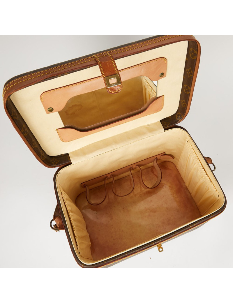 a reparer Beauty case LOUIS VUITTON Toile Monogram Vintage