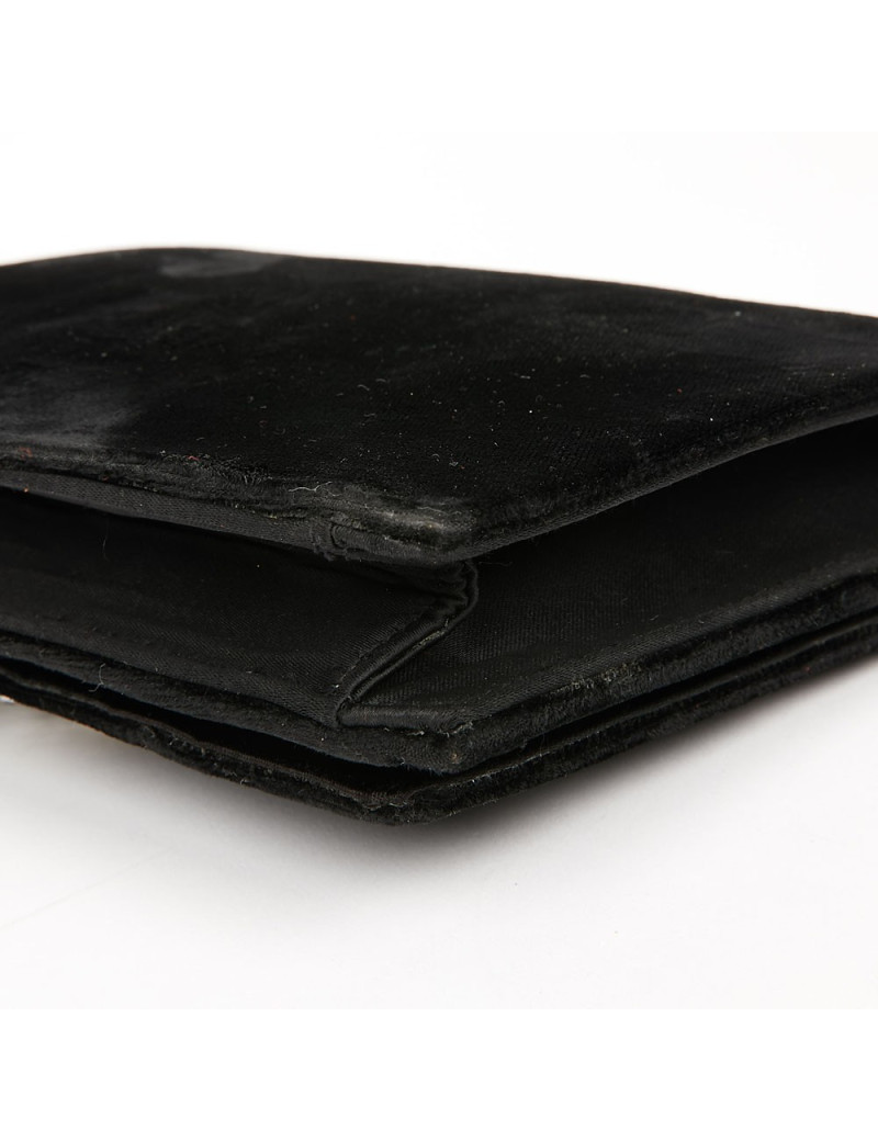 Pochette CHRISTIAN DIOR Vintage velours noir