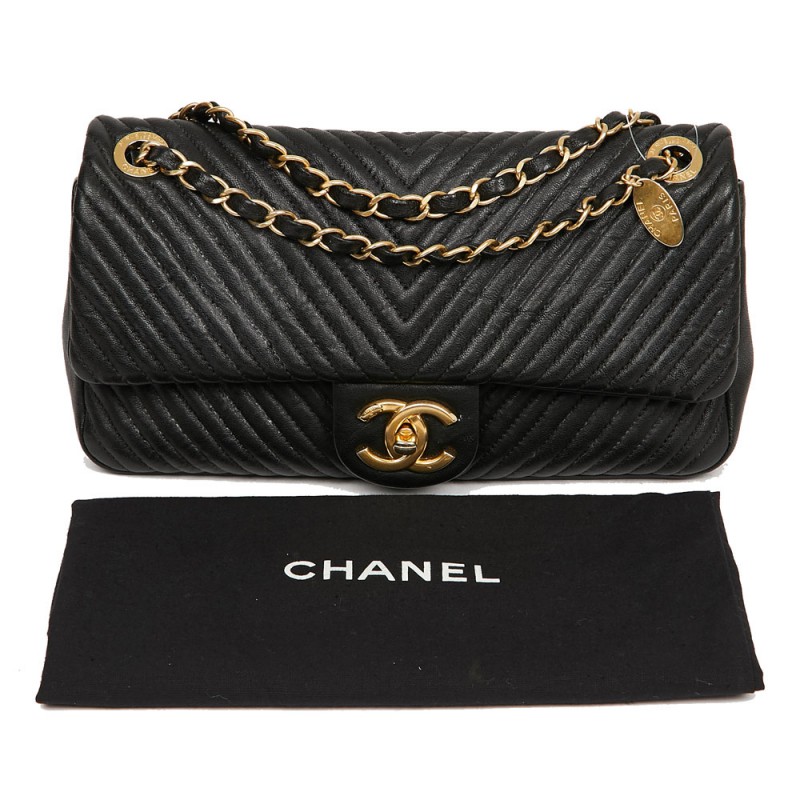 Chanel calf leather handbag - VALOIS VINTAGE PARIS