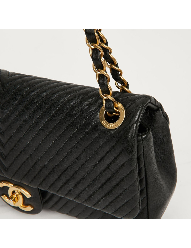 Chanel calf leather handbag
