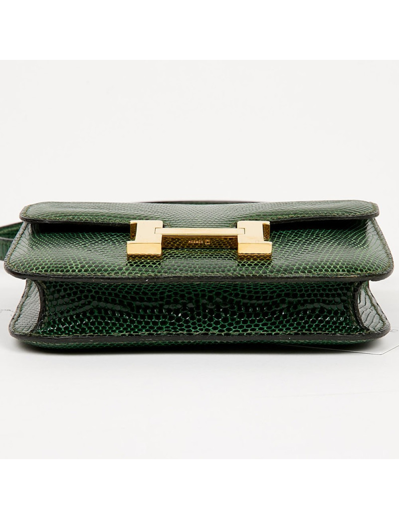 Mini Constance HERMES Lezard Varan du Nil