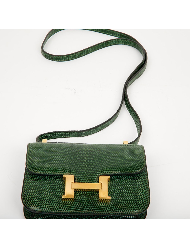 Mini Constance HERMES Lezard Varan du Nil