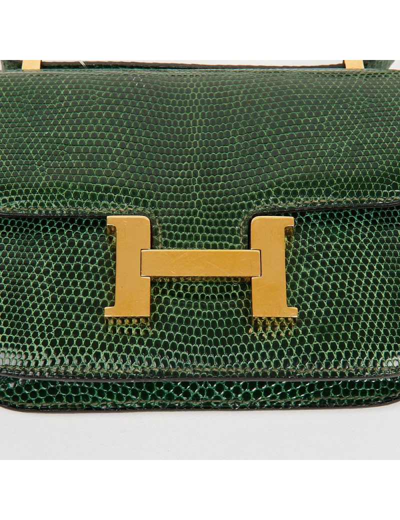 Mini Constance HERMES Lezard Varan du Nil