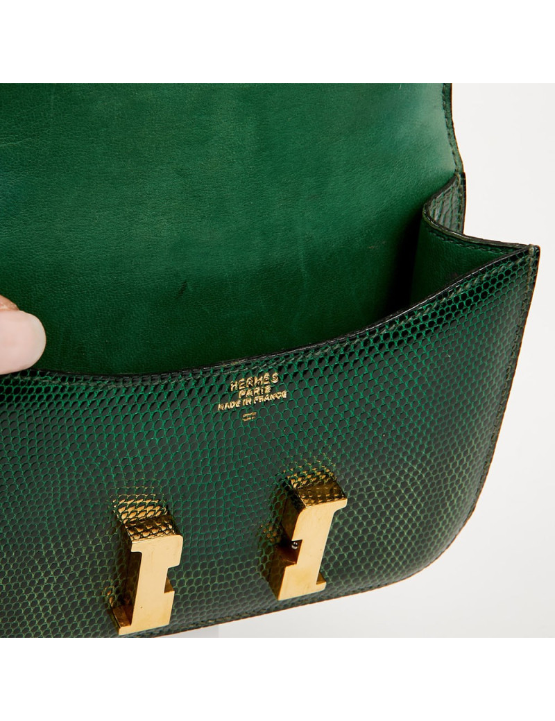 Mini Constance HERMES Lezard Varan du Nil