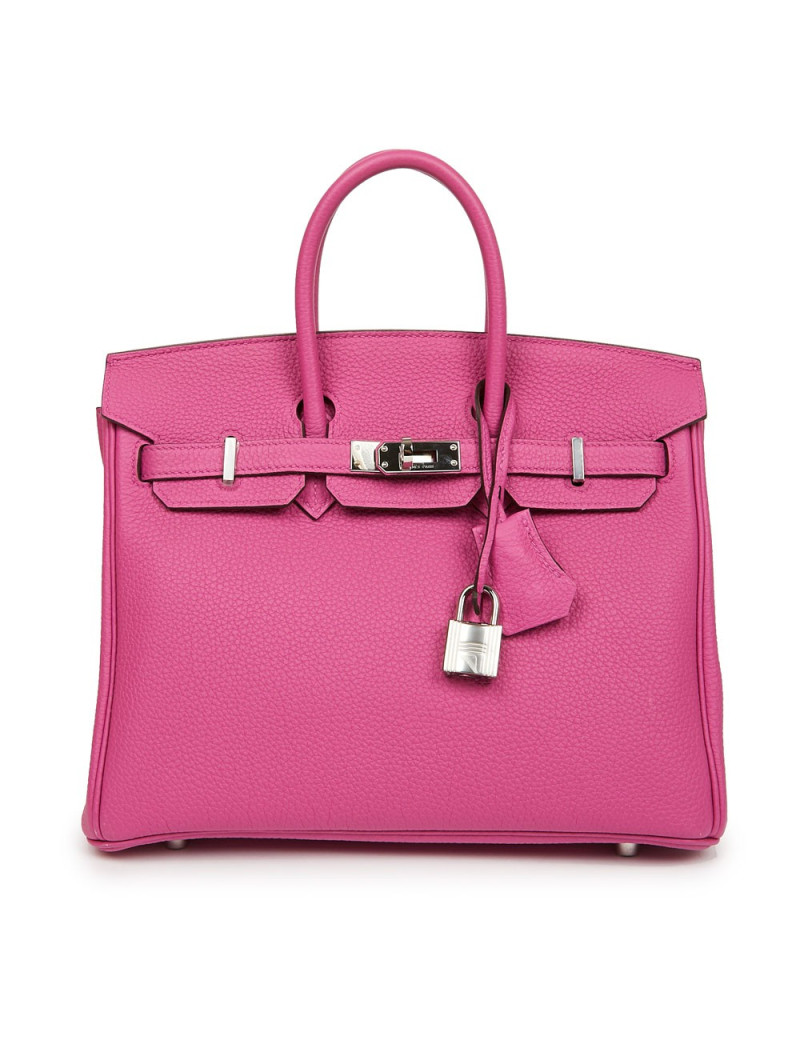 Birkin 25 HERMES Togo Magnolia