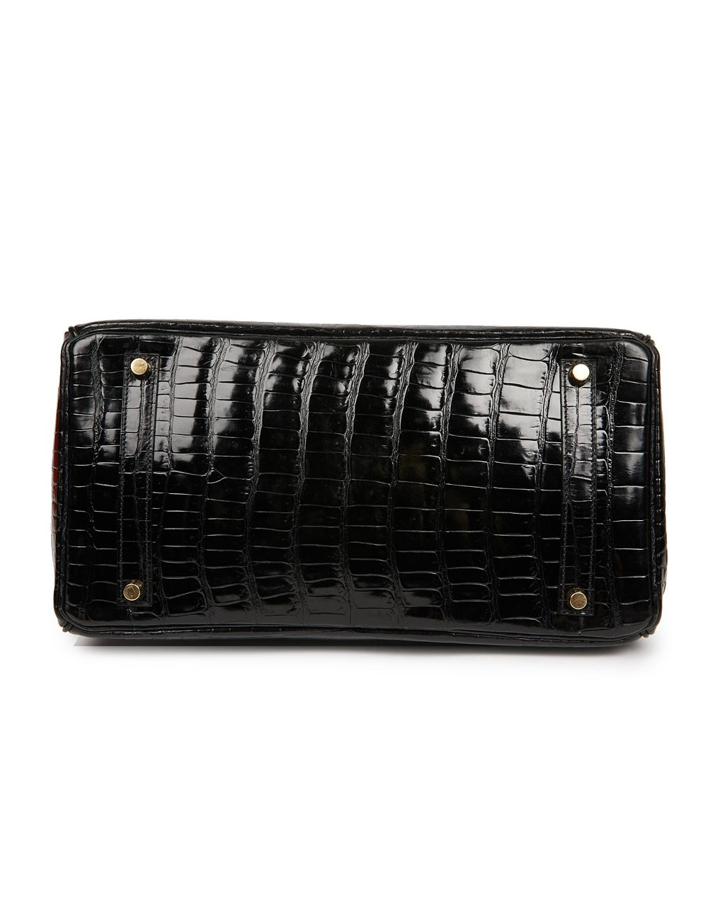 Birkin 35 crocodile Porosus noir