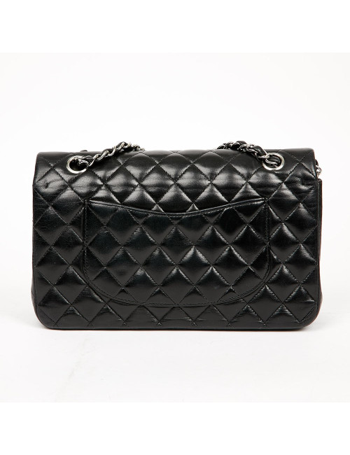 Sac à main CHANEL Timeless cuir d'agneau noir