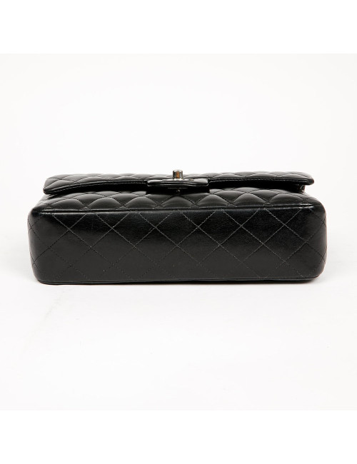 Sac à main CHANEL Timeless cuir d'agneau noir