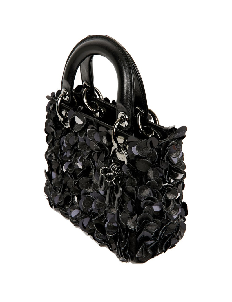 Dior Lady D with black flower