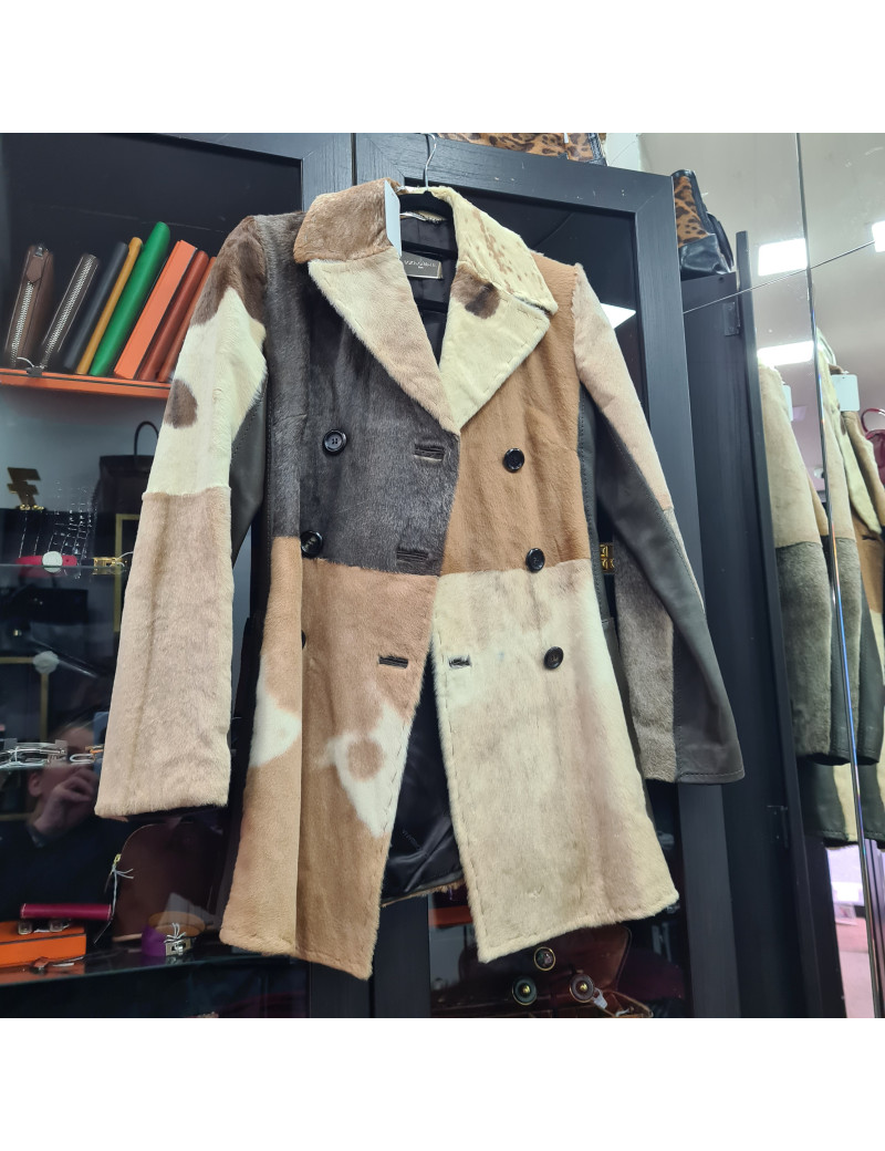E.S Veste DOLCE & GABBANA patwork peaux