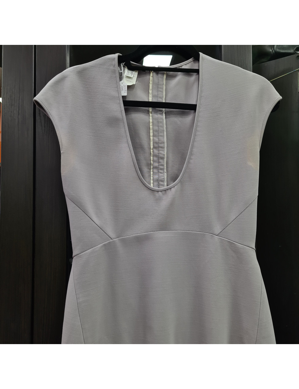 Robe Narcisco Rodriguez T38 laine grise