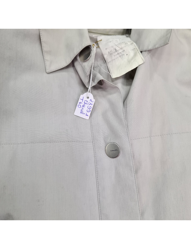 Veste T 40 CHANEL identification grise