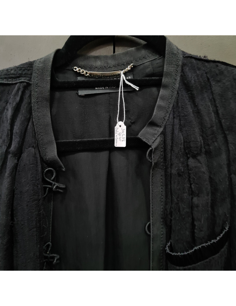 Gilet Dolce & Gabbana soie noire
