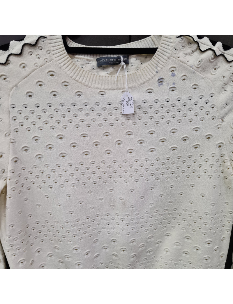 Ensemble Alexander Mc Queen blanc et noir 