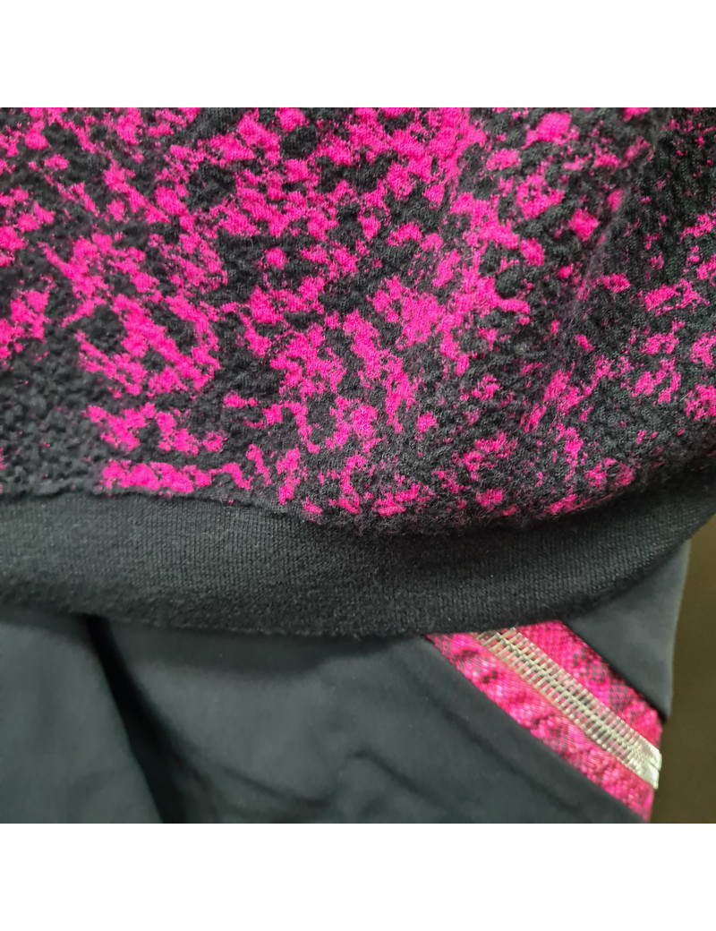 Ensemble Christopher Kane jupe et pull noir et rose