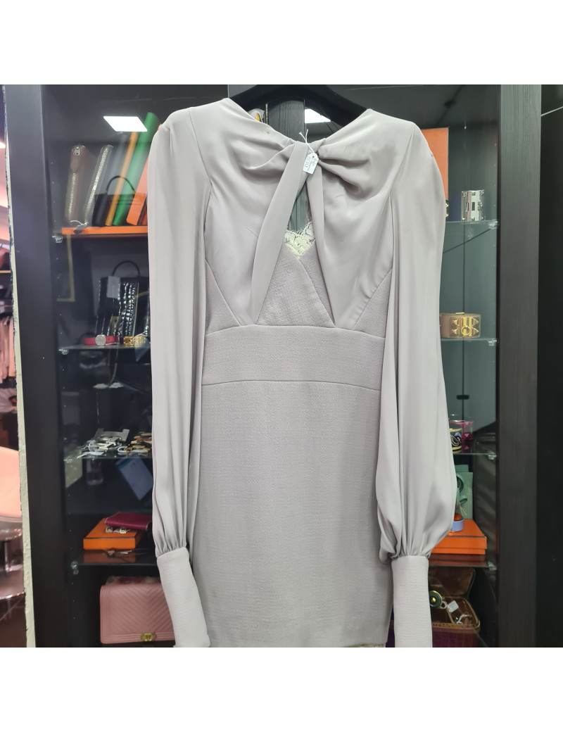 ROBE S.BIANCA MAUVE ET VOILETTE