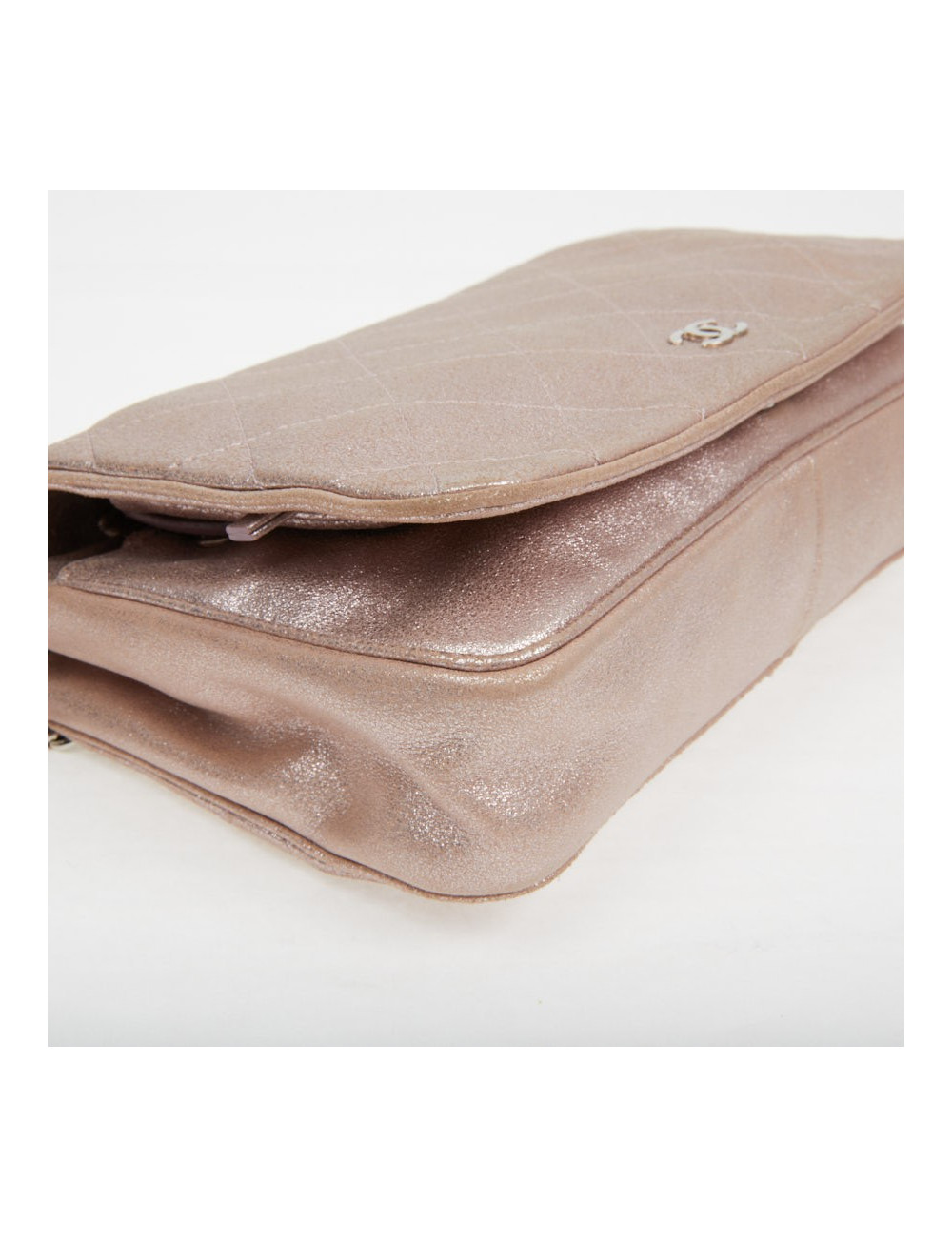 Sac à main CHANEL rose poudré