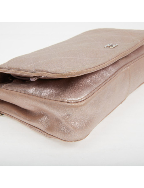 Sac à main CHANEL rose poudré