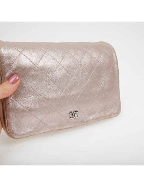 Sac à main CHANEL rose poudré