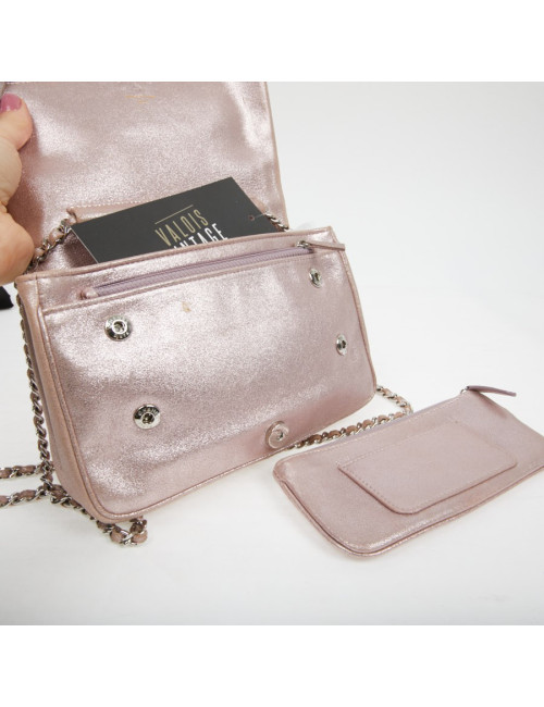 Sac à main CHANEL rose poudré