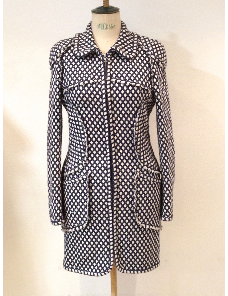 Robe Manteau CHANEL tweed