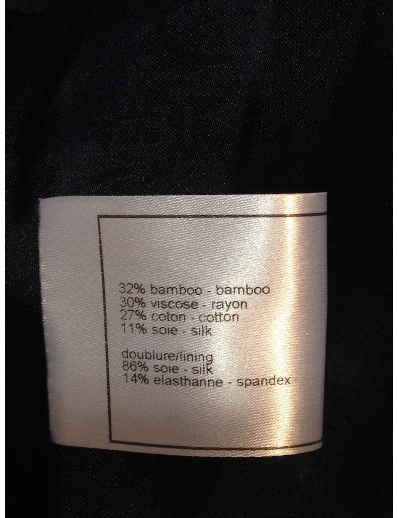 Robe Manteau CHANEL tweed T38