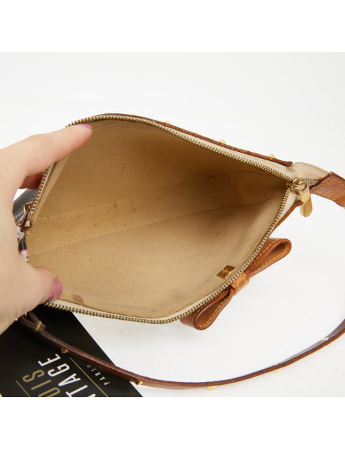 Pochette accessoire Louis Vuitton toile Monogram Cherry Blossom Murakami