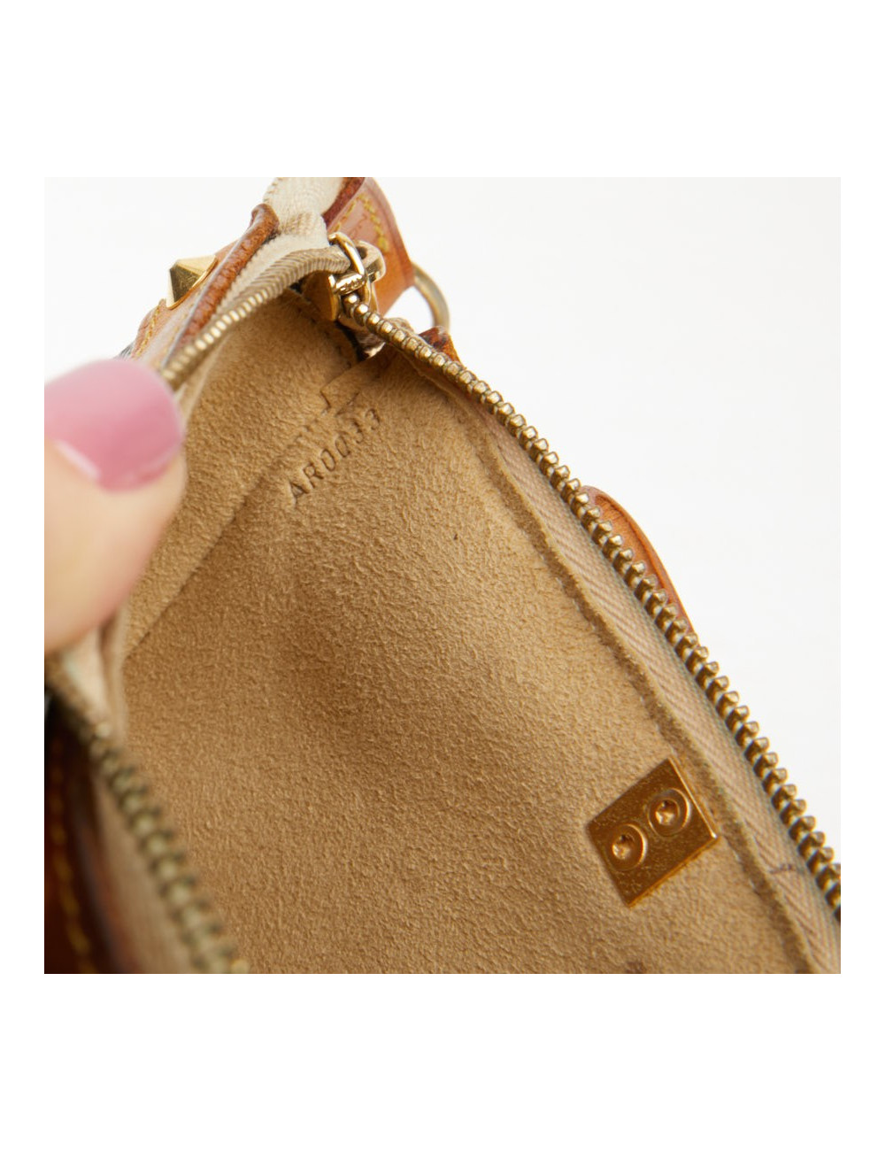 Pochette accessoire Louis Vuitton toile Monogram Cherry Blossom Murakami