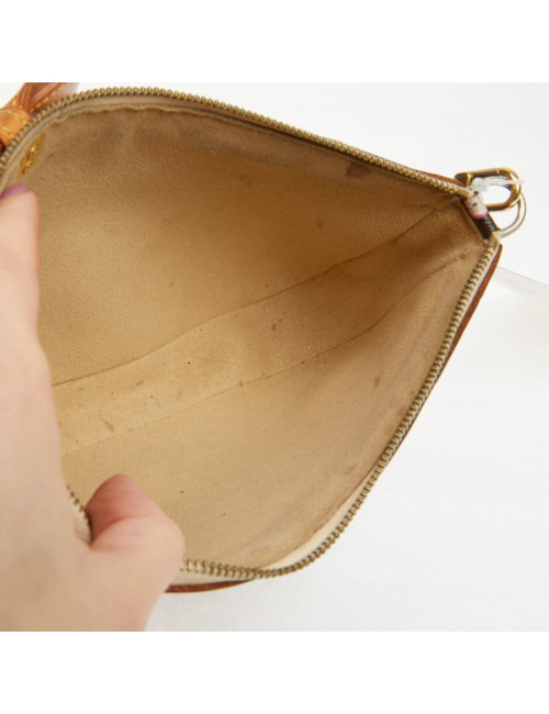 Pochette accessoire Louis Vuitton toile Monogram Cherry Blossom Murakami