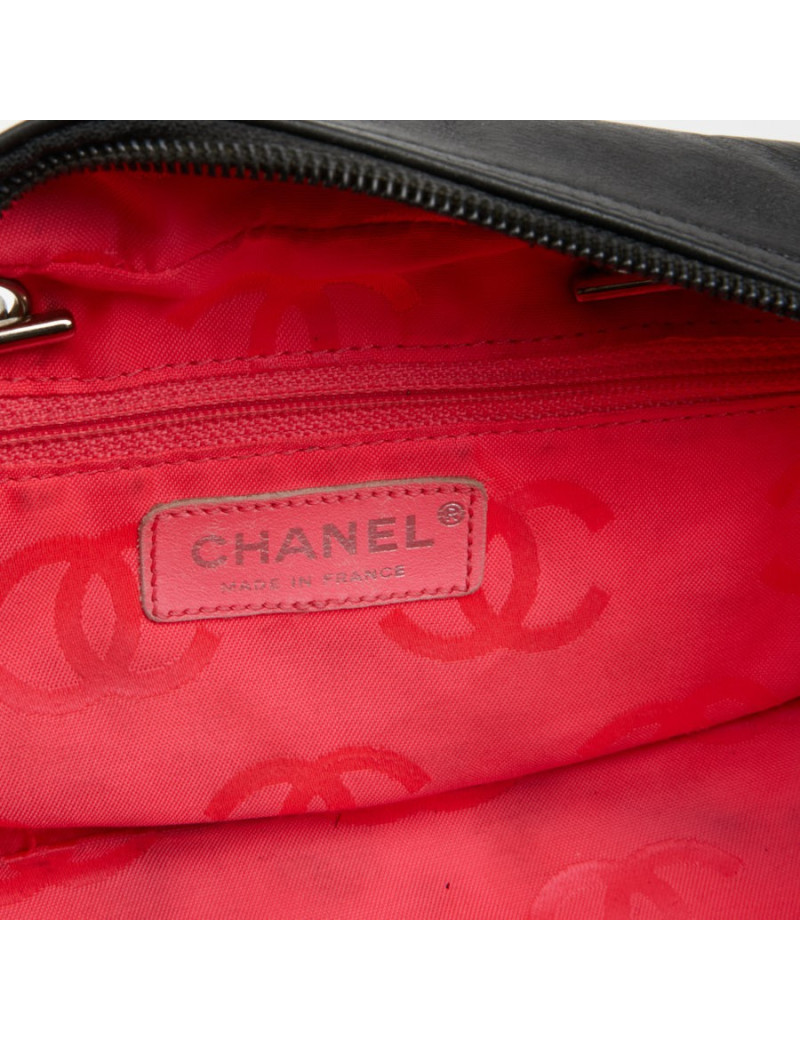 Mini sac Chanel Cambon cuir matelassé