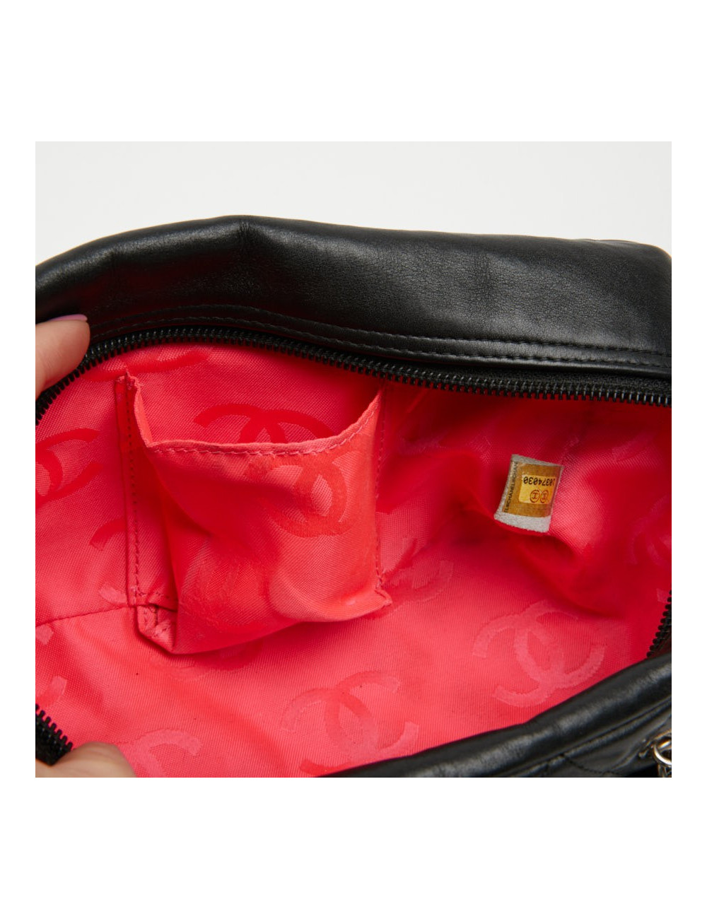 Mini sac Chanel Cambon cuir matelassé