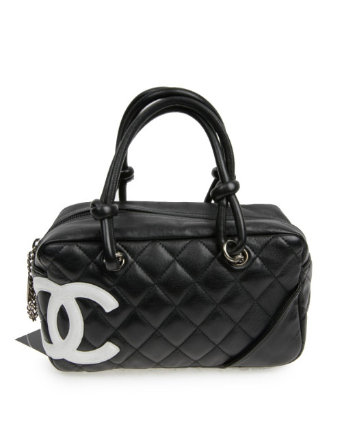 Mini sac Chanel Cambon cuir matelassé