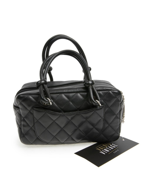Mini sac Chanel Cambon cuir matelassé