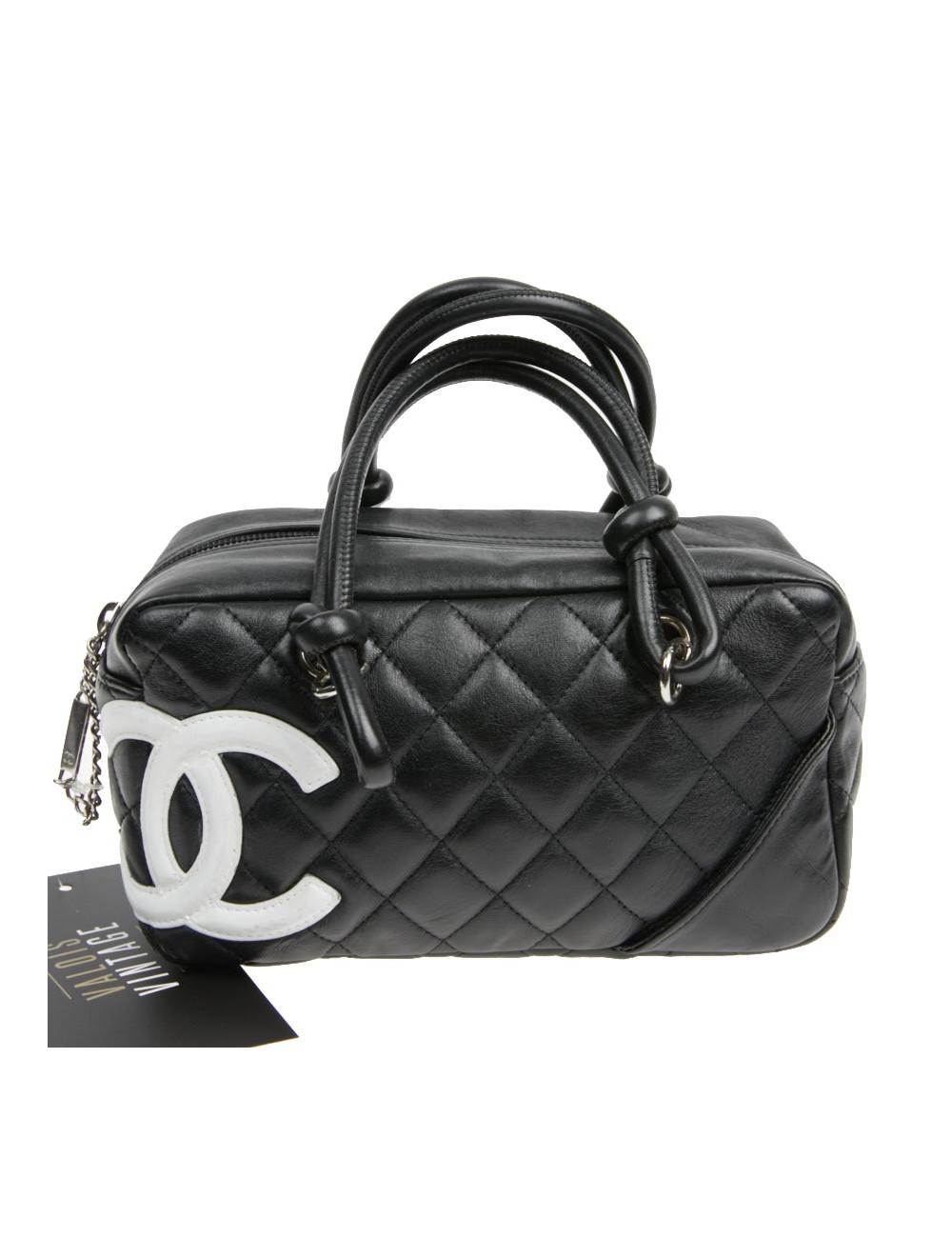 Mini sac Chanel Cambon cuir matelassé